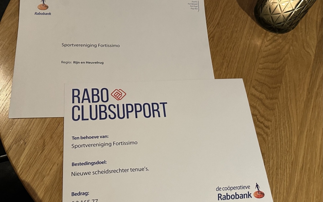 Uitslag Rabo Clubsupport 2024!